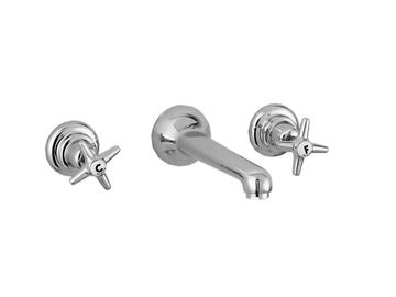 ITALICA 3229 - 3 hole wall-mounted washbasin tap by RUBINETTERIE STELLA - view 2